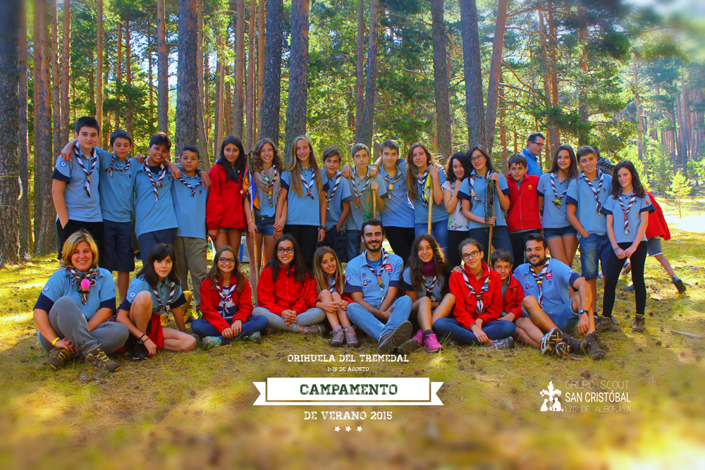tropa campamento 2015
